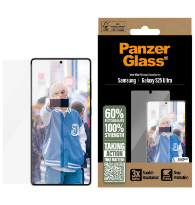 Display-Schutzglas für Samsung Galaxy S25 Ultra