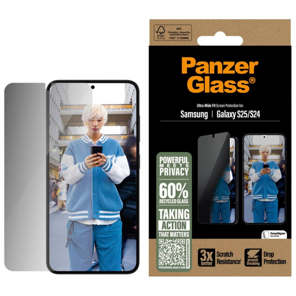 5715685017360 - Display-Schutzglas für Samsung Galaxy S25 5715685017360 PanzerGlass