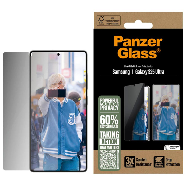 5715685017377 - Display-Schutzglas für Samsung Galaxy S25 Ultra 5715685017377 PanzerGlass