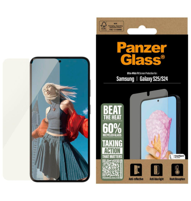 Display-Schutzglas für Samsung Galaxy S25