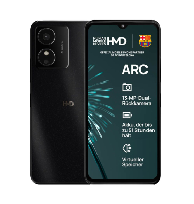 Arc Smartphone shadow black 64 GB