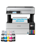 EcoTank ET-5185 4 in 1 Tintenstrahl-Multifunktionsdrucker grau