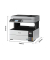 EcoTank ET-5185 4 in 1 Tintenstrahl-Multifunktionsdrucker grau