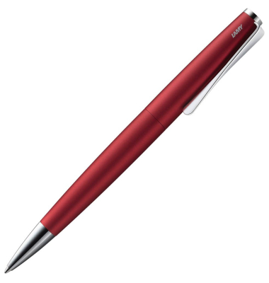 Kugelschreiber studio rot, Schreibfarbe: schwarz