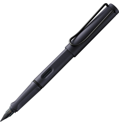 safari  Patronenfüller steel black M (mittel)