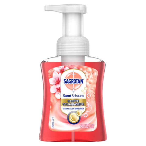 4002448101659 - Schaumseife 3167268 Samt Kirschblüte & Rose 250 ml Pumpflasche 4002448101659 250 Milliliter