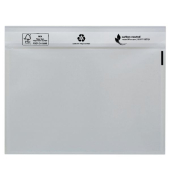 Lieferscheintaschen UNIPACK 522V0005021 C5 ohne Aufdruck selbstklebend 