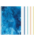 Notizbuch 46829, blau, A4, sortiert, 70g, 100 Blatt / 200 Seiten