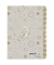 Notizbuch 46831, beige, A5, sortiert, 70g, 100 Blatt / 200 Seiten