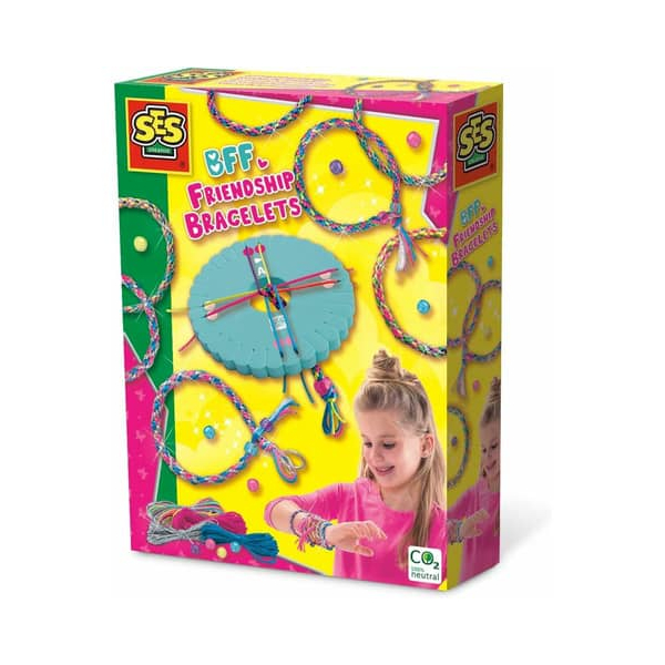 8710341147082 - Bastelset BFF Freundschaftsarmbänder 8710341147082 SES Creative 8710341147082 - Bastelset BFF Freundschaftsarmbänder 8710341147082 SES Creative