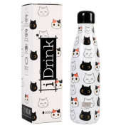 Thermosflasche Edelstahl Cats
