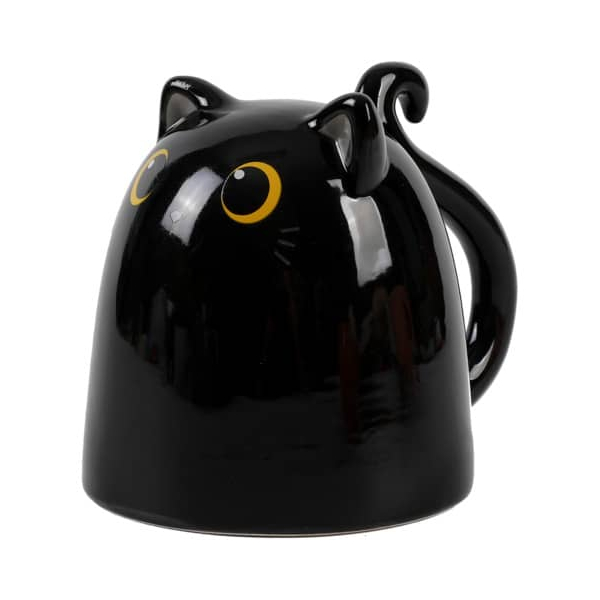 2 Stück ITOTAL Tasse Up & Down Cats schwarz 8059037072896 ITOTAL