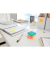 Haftnotizen 622-12SS-COS, Super Sticky Notes Miami Collection, 48x48mm, türkis/grün/pink, quadratisch