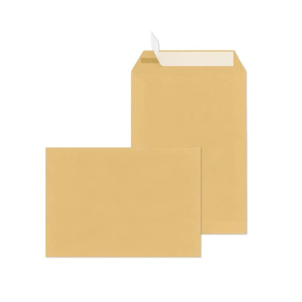 4003928357702 - Versandtaschen Eurokuvert DIN C5 ohne Fenster haftklebend 90 g m² 500 Stück Papier braun