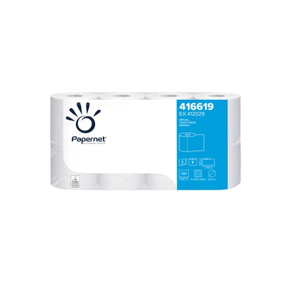 8024929566197 - Toilettenpapier Special ohne 345000120 2-lagig weiß 250 Blatt   Rolle 8024929566197 64 Rolle