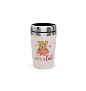 Thermobecher Hab dich lieb Teddy