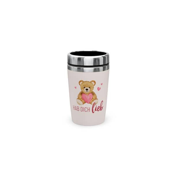 4027268343041 - Thermobecher Hab dich lieb Teddy 4027268343041 FÜR DICH