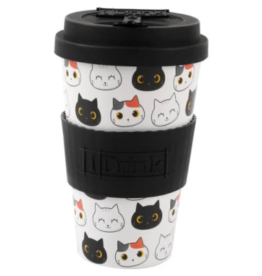 Becher RPET to go Cats
