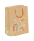 Tragetasche 70010 11739, außen 22,5x17x9,2cm, Papier, bunt, Lovely Rainbow, Lovely Rainbow