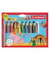 Buntstifte-Set STABILO woody 3 in 1, EO880/10-3, farbig sortiert, rund, jumbo, Packung