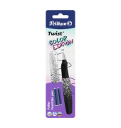 Füllhalter Twist M schwarzweiß + 2TP