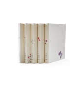 Ringbuch 5 verschiedene 2764338-99, A4 2 Ringe 25mm Ring-Ø Graspapier/Graupappe natur