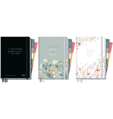 Lehrerkalender 9761-9, sortiert, 1 Woche /  2 Seiten, 17x24,5cm (A5), 2025/2026