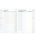 Display Hausaufgabenhefte Klasse 1 - 4, je 10 hefte pro Klasse 8374-1, sortiert, 48 Blatt / 96 Seiten