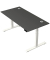 Schreibtisch Move 2 Plus, elektrisch höhenverstellbar, 63-127cm (H), 160x80cm (BxT), rechteckig, anthrazit / weiß