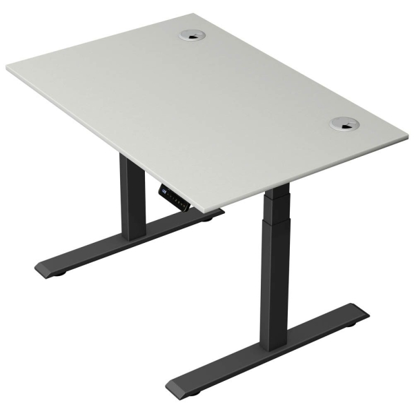 4044917451827 - Move 2 Plus elektrisch höhenverstellbarer Schreibtisch lichtgrau rechteckig T-Fuß-Gestell anthrazit 1200 x 800 cm 40449174518 4044917451827 - Move 2 Plus elektrisch höhenverstellbarer Schreibtisch lichtgrau rechteckig T-Fuß-Gestell anthrazit 1200 x 800 cm 40449174518