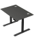 Schreibtisch Move 2 Plus, elektrisch höhenverstellbar, 63-127cm (H), 120x80cm (BxT), rechteckig, anthrazit / anthrazit