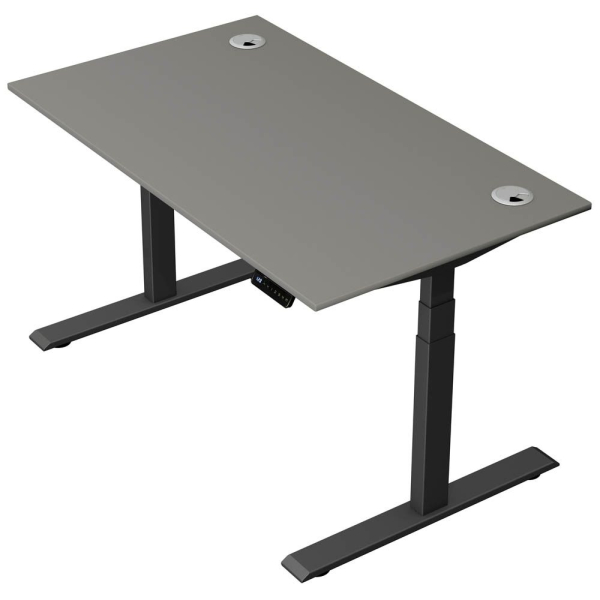 4044917452244 - Move 2 Plus elektrisch höhenverstellbarer Schreibtisch grafit rechteckig T-Fuß-Gestell anthrazit 1400 x 800 cm 4044917452244  4044917452244 - Move 2 Plus elektrisch höhenverstellbarer Schreibtisch grafit rechteckig T-Fuß-Gestell anthrazit 1400 x 800 cm 4044917452244