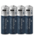 4 MediaRange USB-Akkus mit Ladekabel Mignon AA 1400 mAh