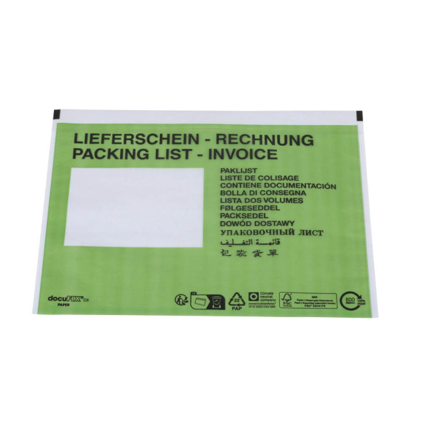 4009445402338 - Lieferscheintaschen PAPER 2FVDO340233 C5 selbstklebend 4009445402338 1000 Stück 4009445402338 - Lieferscheintaschen PAPER 2FVDO340233 C5 selbstklebend 4009445402338 1000 Stück
