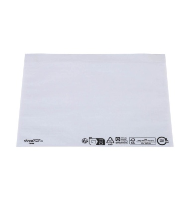 Lieferscheintaschen PAPER 2FVDO340133 C5 ohne Aufdruck selbstklebend 