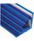 Ordnungsmappe Forever 52982E, 1-9, hellblau/dunkelblau, A4, 9 F&auml;cher