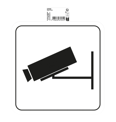 Hinweisschild Videoüberwachung 67032E