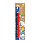 Bleistift-Set tradition jumbo, 1285-2 BK2, 2x schwarz/rot, 4,0mm, HB