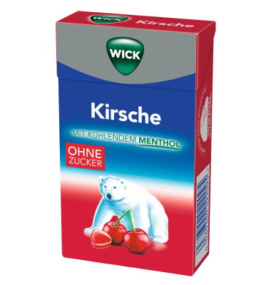 Hustenbonbons Kirsche & Eukalyptus 395966 ohne Zucker 46g Hustenbonbons Kirsche & Eukalyptus 395966 ohne Zucker 46g