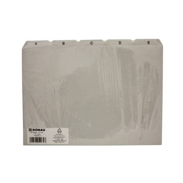 Donau Leitregister PP A4quer grau 9004546529743 Donau