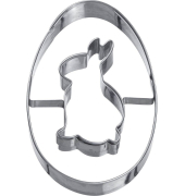 Ausstechform Osterei mit Hase 36762291 8,0 cm