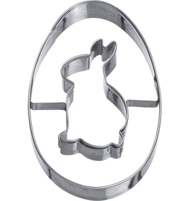 Ausstechform Osterei mit Hase 36762291 8,0 cm