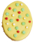 Ausstechform Osterei mit Hase 36762291 8,0 cm