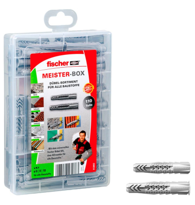 Meister-Box - UXUX-R 2K Universaldübel-Sortiment Ø 6810 mm 355060 mm