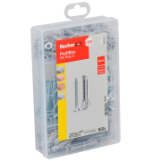 Profi-Box - SX Plus + S Dübel- und Schrauben-Sortiment Ø 4,5568 mm x 304055 mm