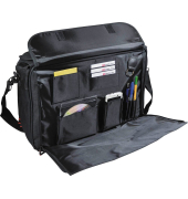 Pilotenkoffer Soft Touch Kunstfaser schwarz 48,0 x 20,0 x 33,0 cm