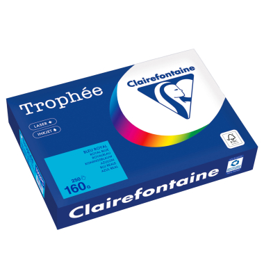 Kopierpapier Trophee 1052PC royalblau A4 160g