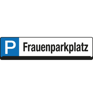 Parkplatzschild 9219-00278 Frauenparkplatz