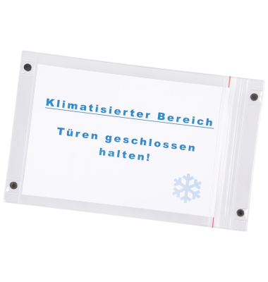 Sichttasche Magnet 9218-03701 A4 tr 5St