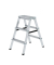 Stehleiter 11233 ML, 2x 3 Stufen, silber, Aluminium